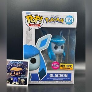 Pokemon Glaceon 921 Flocked